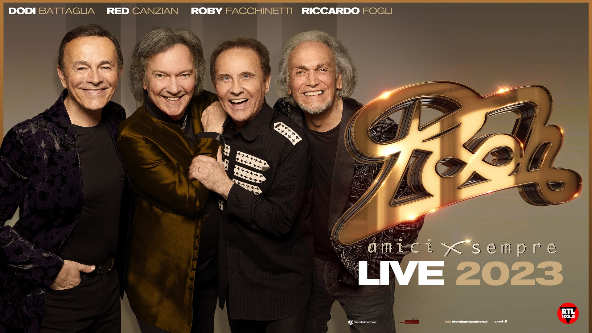 AMICI X SEMPRE - LIVE 2023 | Pooh | Tour | Friends & Partners