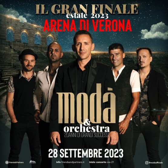 image Modà & Orchestra - 20 Anni di Grandi Successi - Il Gran Finale - Arena di Verona
