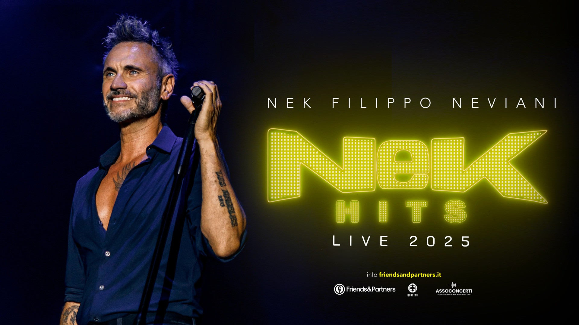Concerto Nek 2025