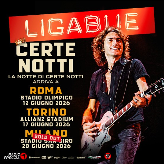 image LIGABUE | LA NOTTE DI CERTE NOTTI
