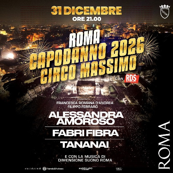 foto ROMA - CAPODANNO 2026- CIRCO MASSIMO